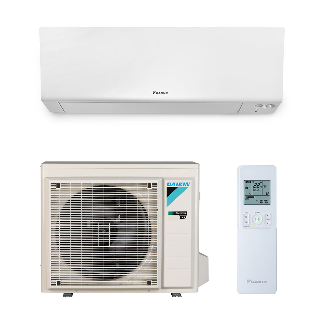 Aparat de aer conditionat Daikin Nepura Perfera Bluevolution optimizat pentru incalzire FTXTM30A-RXTM30A, Inverter 9000 BTU, Clasa A+++