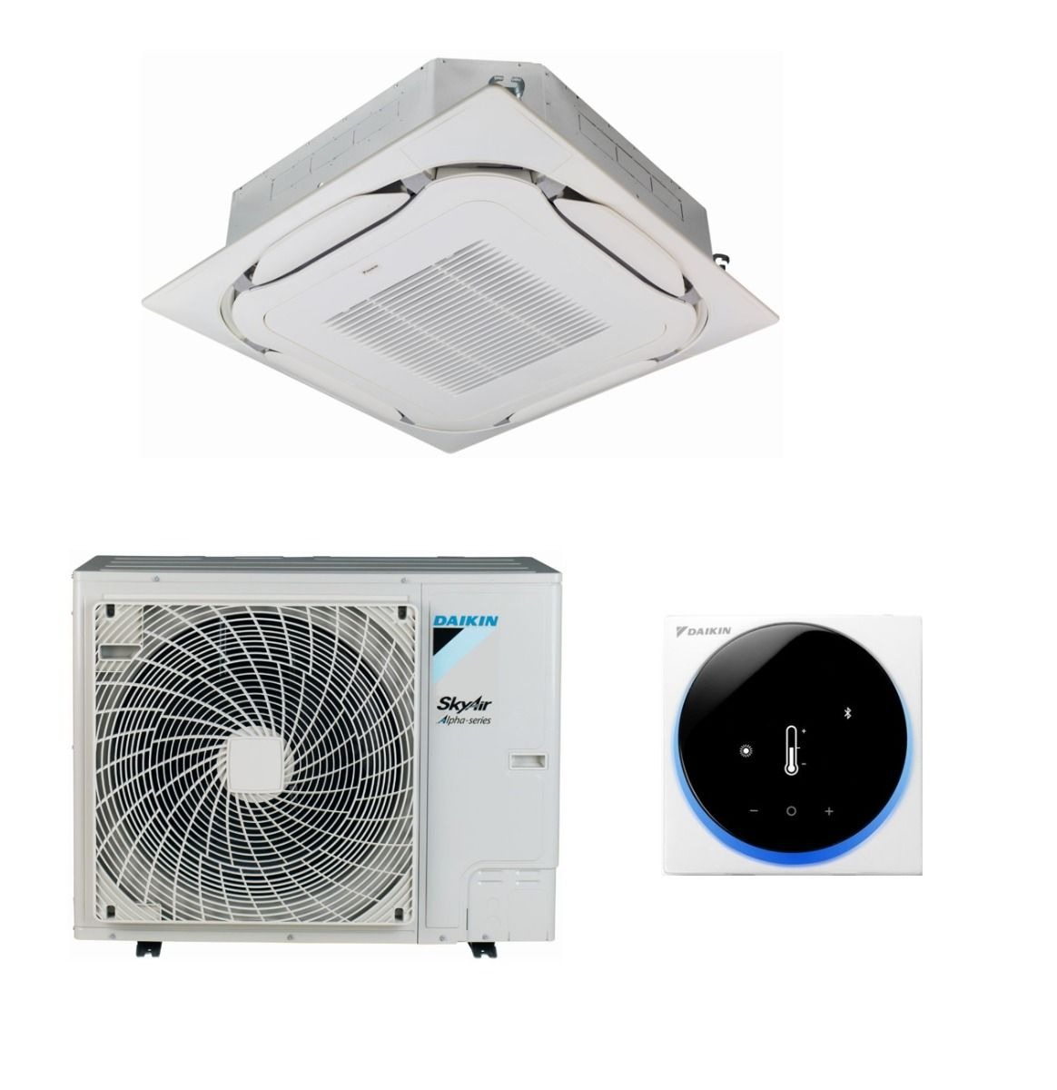 Aparat de aer conditionat Daikin Sky Air Alpha FCAHG100H-RZAG100NV1, Inverter 35000 BTU, Clasa A++