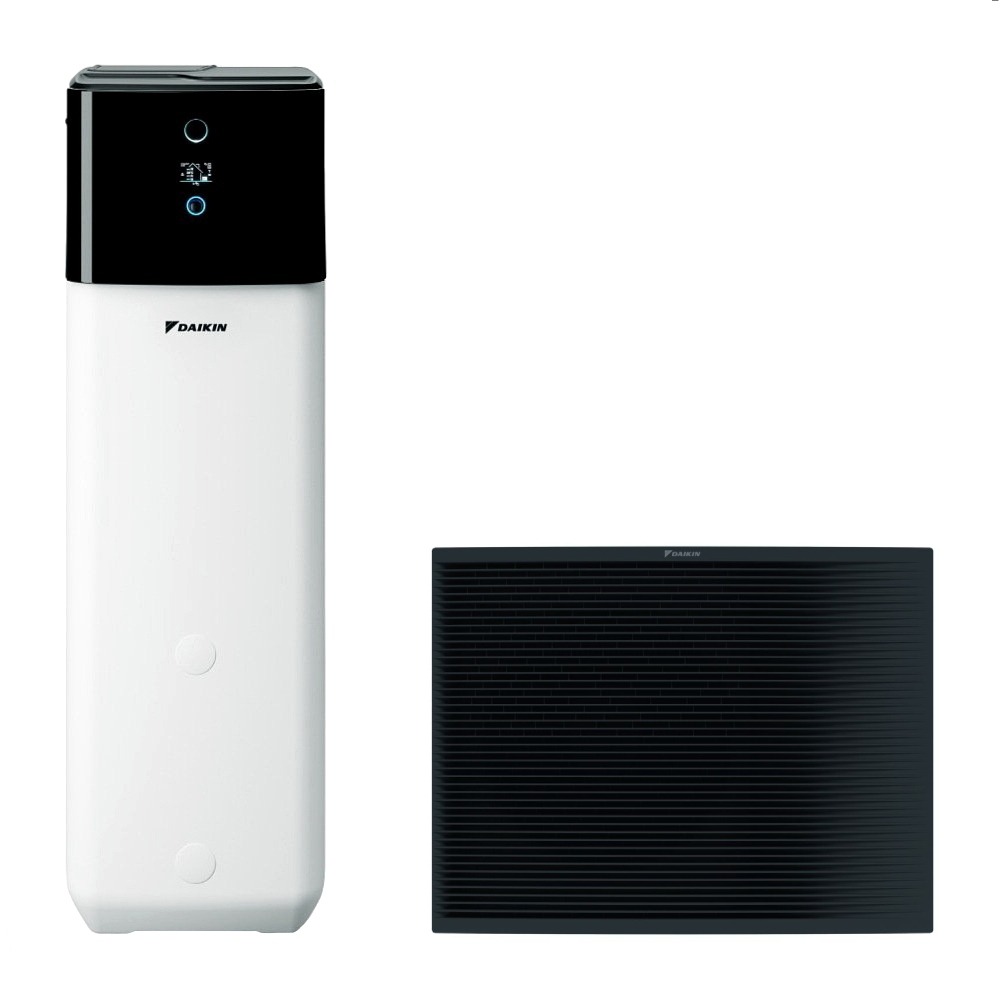 Pompa de caldura Daikin Altherma 3 H MT ECH2O bivalenta pentru incalzire si ACM 10kW, rezervor 300L si incalzitor de rezerva, EPRA10EV3-ETSHB12P30E